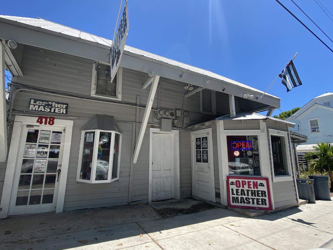 Leather Master, which sells custom made leather goods as well as sex toys, reopened this week in Key West. The shop has been in business downtown for 30 years.