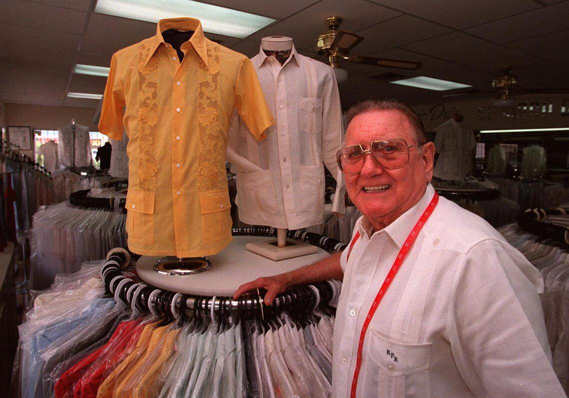 Ramón Puig opened his first shop in Miami in 1971, three years after he arrived on one of the Freedom Flights. Puig has dressed many famous celebrities and presidents.&nbsp;