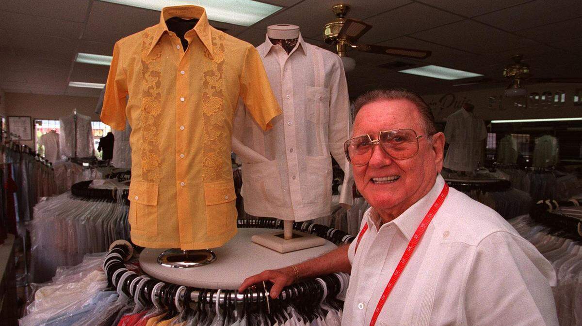 Ramón Puig opened his first shop in Miami in 1971, three years after he arrived on one of the Freedom Flights. Puig has dressed many famous celebrities and presidents. 