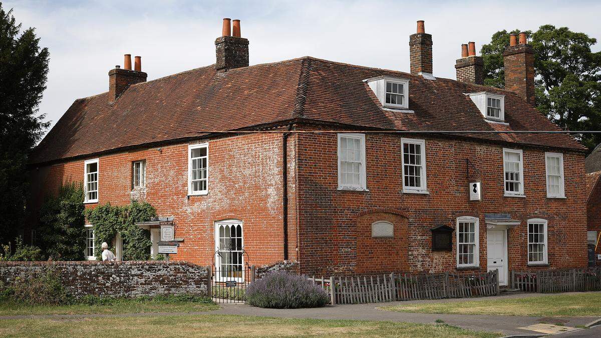 A general view of the former home of the celebrated late British author Jane Austen on July 18, 2017 in Chawton, England. Jane Austen spent the last eight years of her life in the cottage in Hampshire from 1809 until 1817, before dying on July 18, 1817, of an unknown illness.