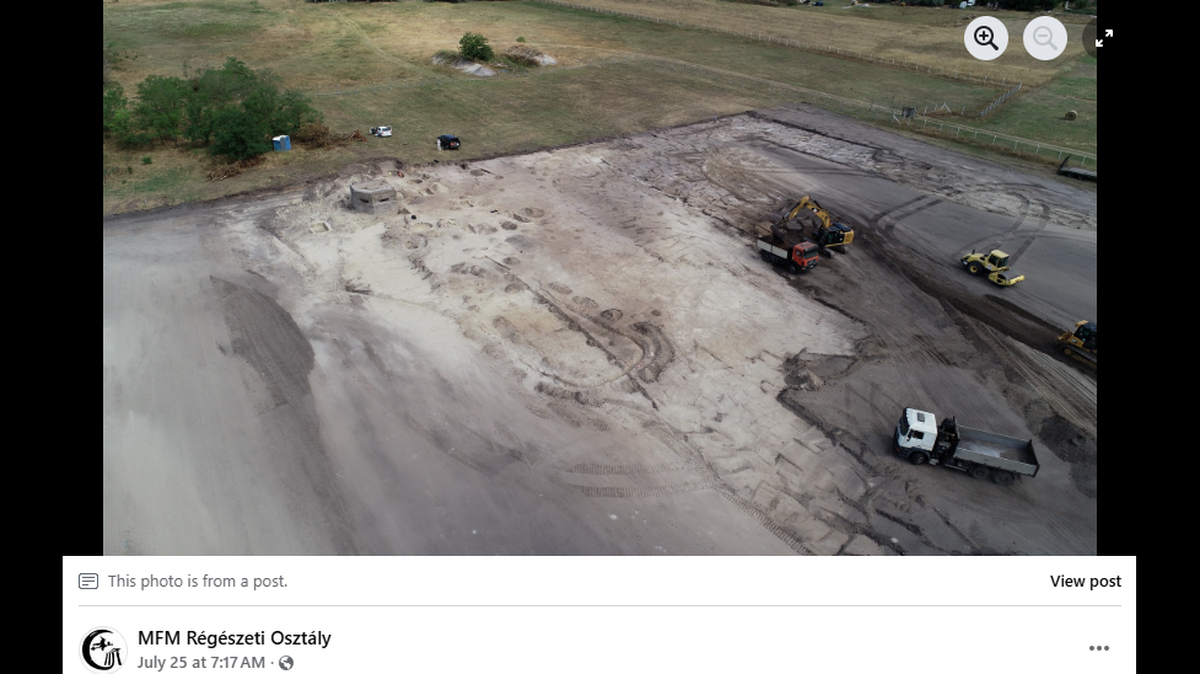 Construction on a sports complex revealed ancient burials in Hungary.
