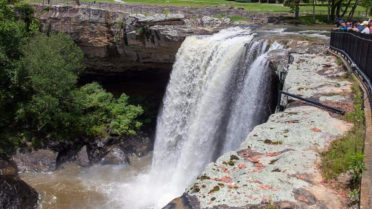 Rescue officials found the body of 51-year-old Regina Smith in the water at Noccalula Falls Park in Alabama on May 27, authorities said.