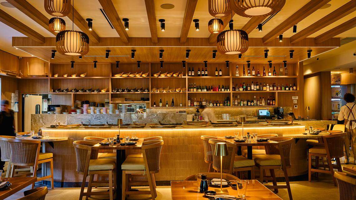 Sushi rivers are rare around town. But you can find a new one in South Miami