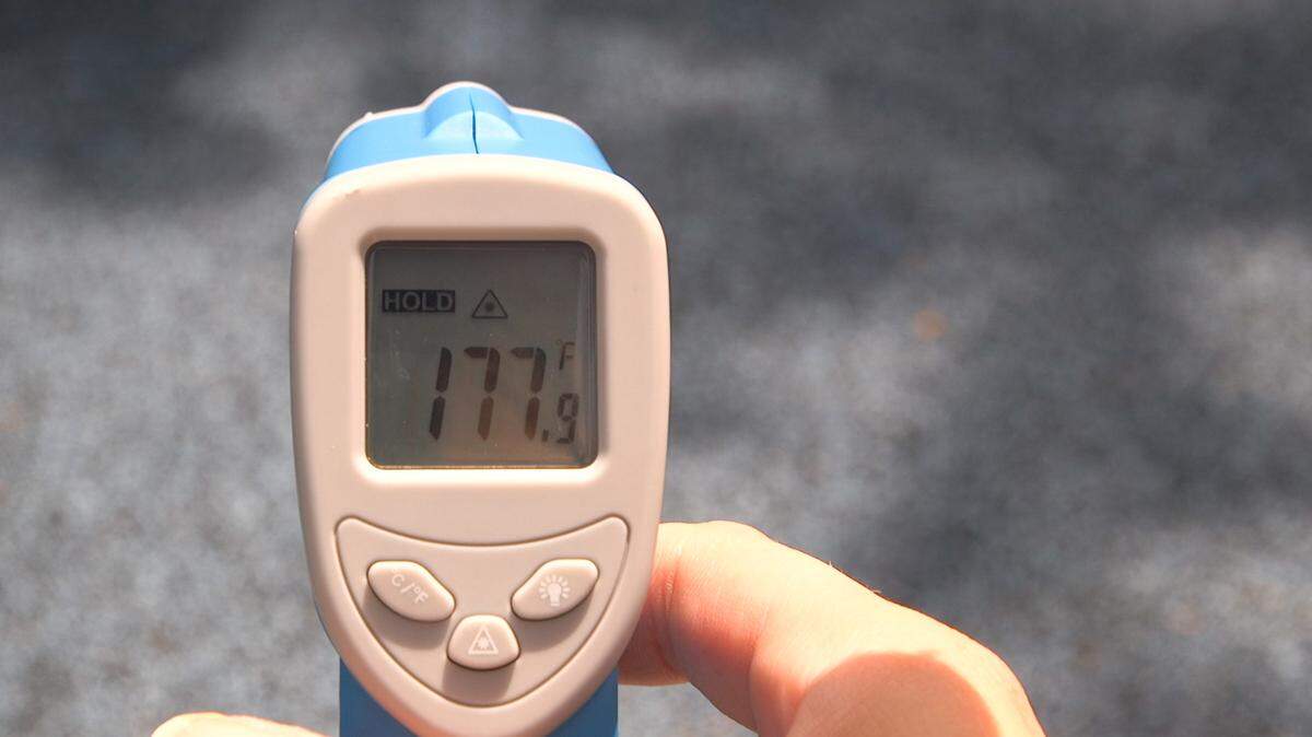 How hot is South Florida? Beach sand was 137 degrees and playground floor reached 177
