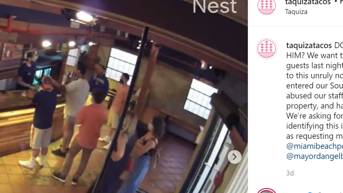 Taquiza Tacos surveillance video