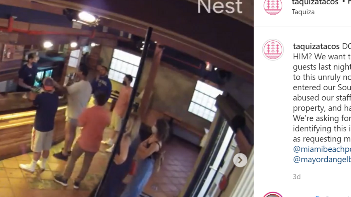 Taquiza Tacos surveillance video