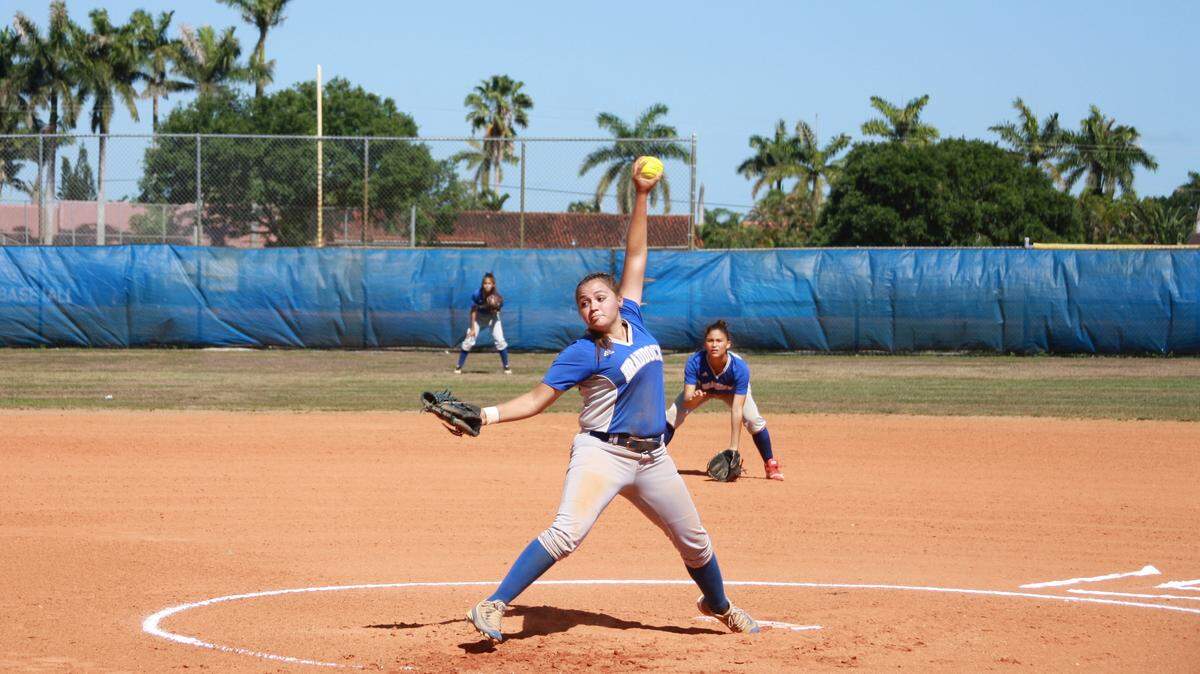 Braddock softball pitcher Carydad Bolivar was diagnosed with a rare disease that nearly claimed her life as a child. Today, she's a two-time All-Dade first team honoree and getting ready to play at the college level.