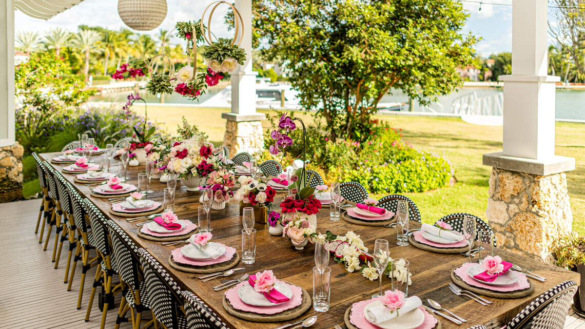 This society A-lister shares her tips for elevating at-home entertaining