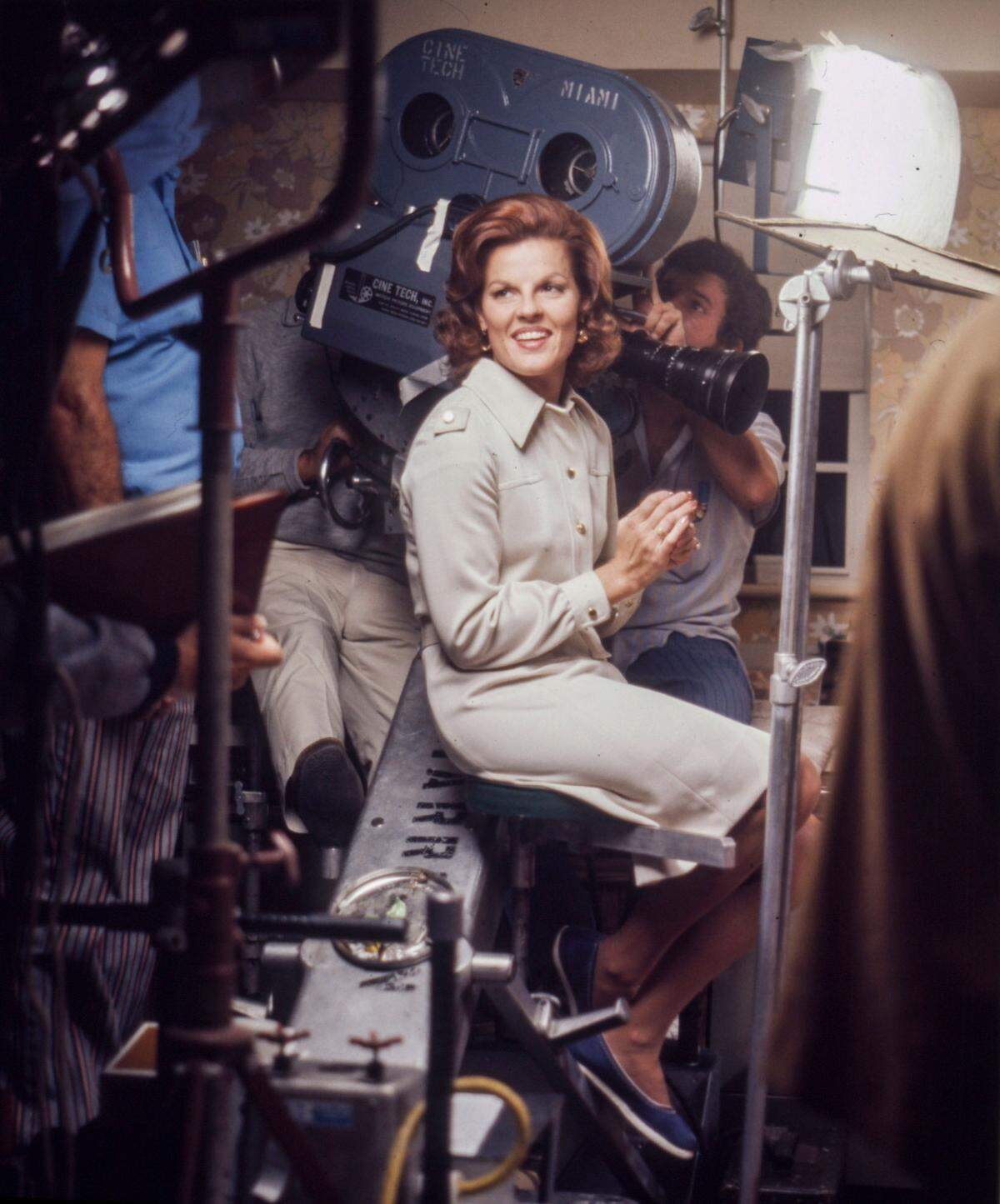 Published 6/18/1972: Ralph Pabst/Miami Herald Staff -- Anita Bryant during filming of a commercial at Woroner Studios.