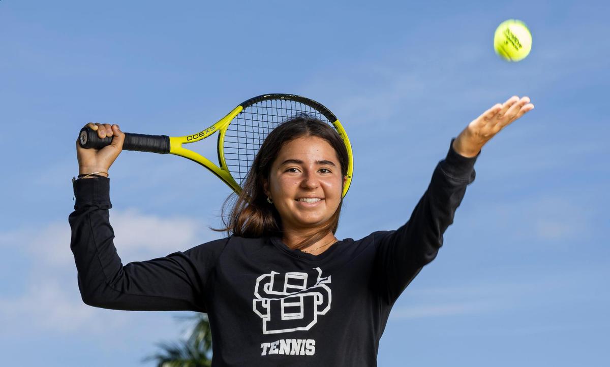 Divine Savior’s Lauren Kettlewell won the Class 1A overall girls’ singles state championship this season.