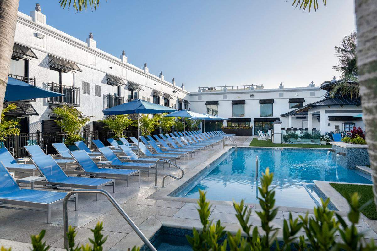 Find two chairs and spend the day lounging at the Inn on Fifth.