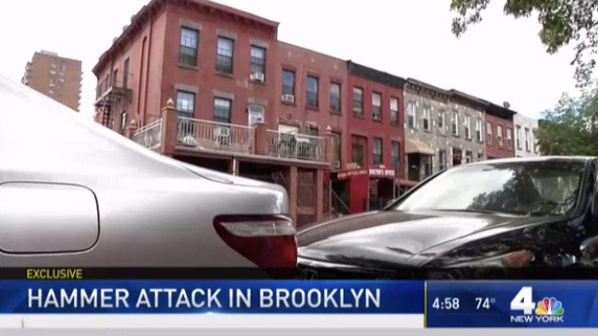 Ryan Wilson, 32, is accused of smashing car windows with a hammer before beating his neighbor to death.
