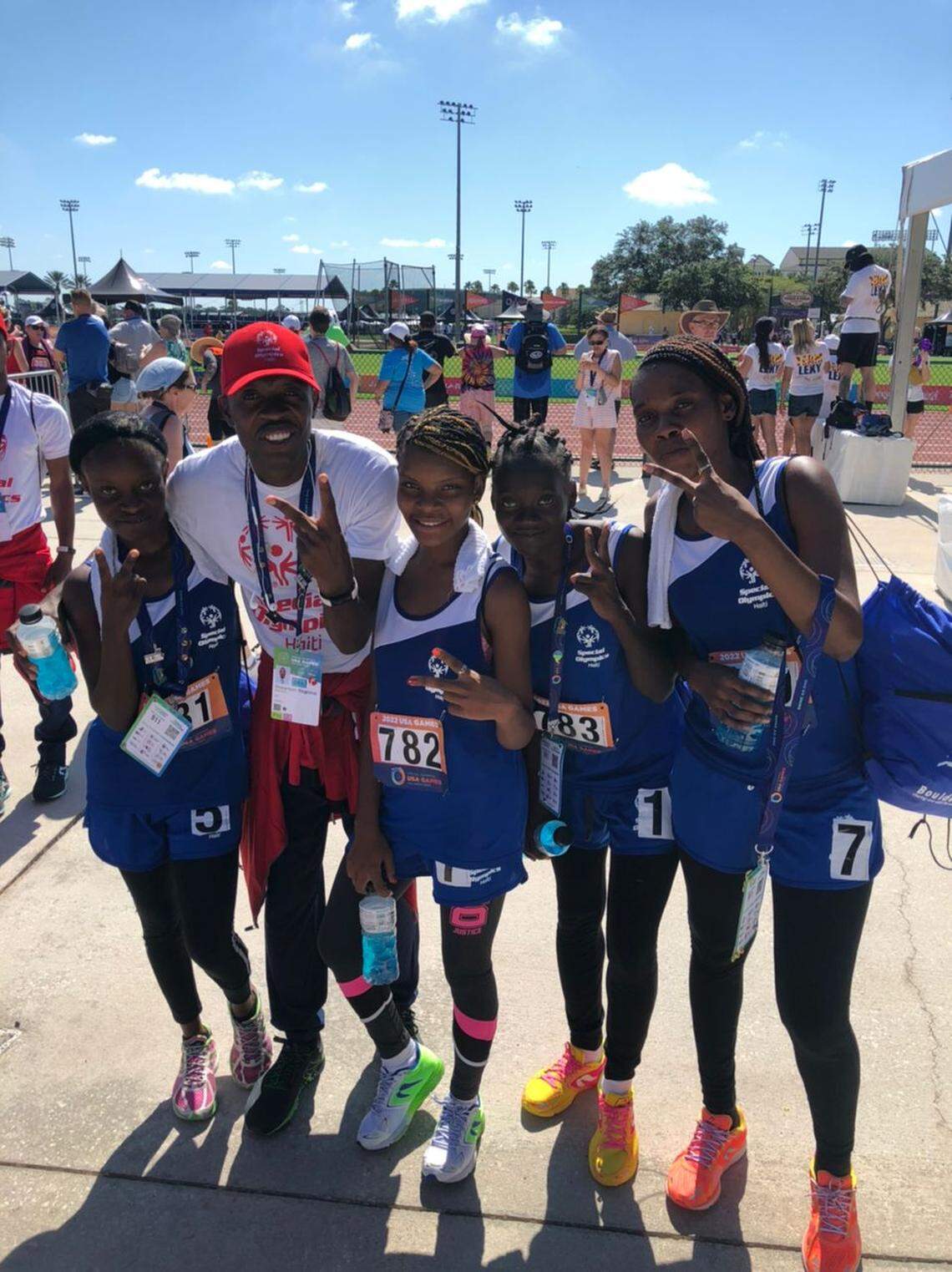 Despite having four soccer players and a coach go missing during this week’s 2022 Special Olympics Games in Orlando, Haitian athletes have continued to compete and win medals.