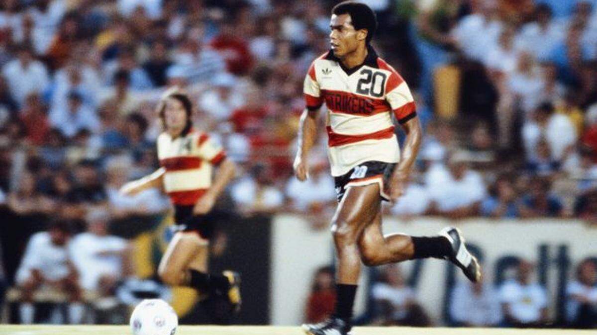 Teofilo Cubillas during his Fort Lauderdale Strikers days.