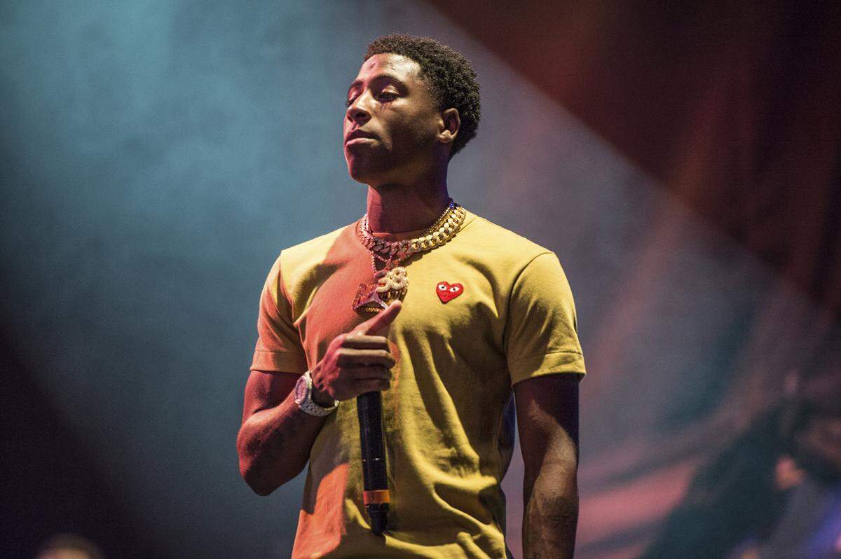 NBA YoungBoy performs at the Lil’ WeezyAna Fest at Champions Square on Friday, Aug. 25, 2017, in New Orleans.