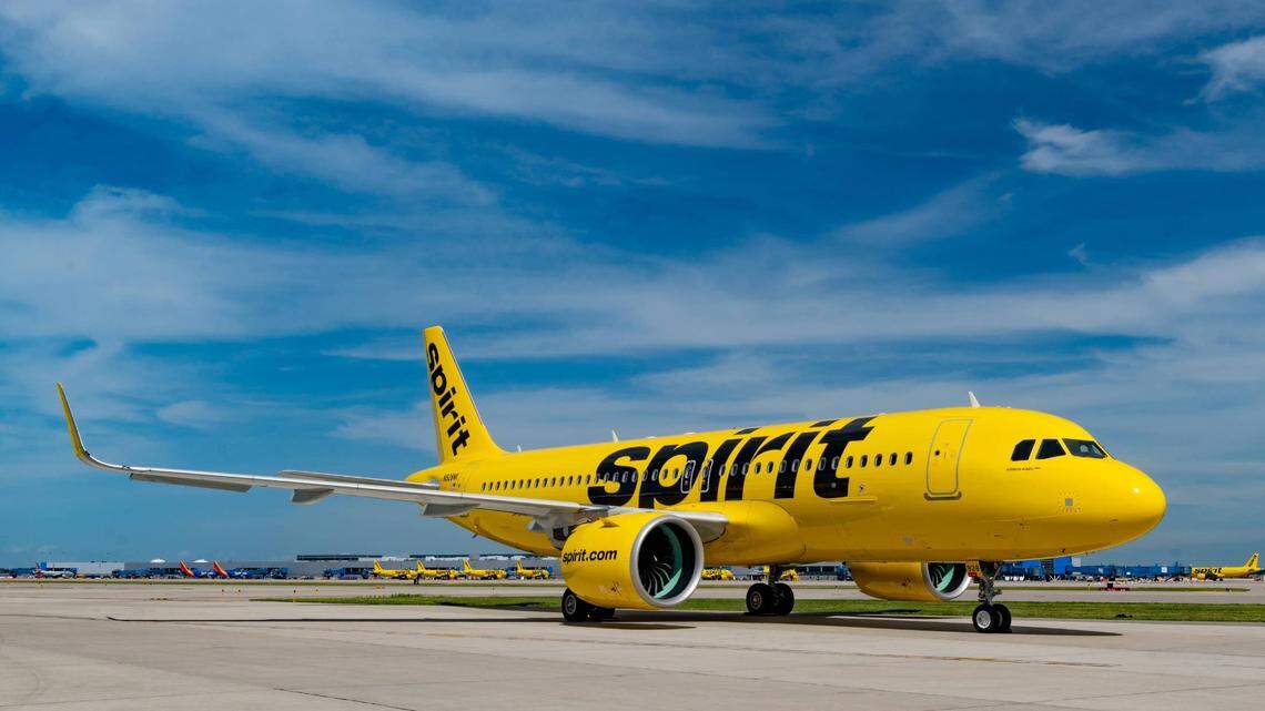 A passenger on a Spirit Airlines flight from Kentucky to Florida is accused of grabbing flight attendants and asking them to join the “mile high club,” federal officials said.