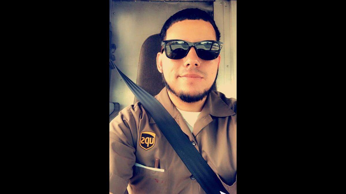 Frank Ordonez, 27, was the UPS driver who was taken hostage by two armed robbers and later killed during a shootout with police in Miramar Thursday.
