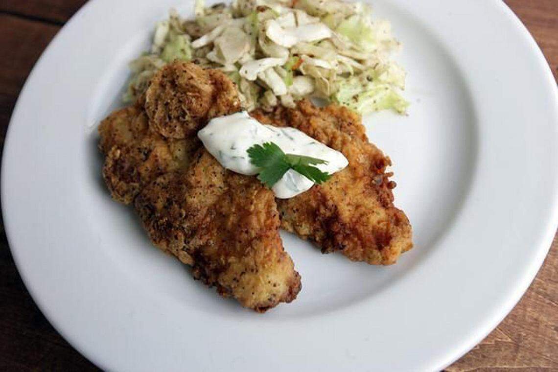 An entree at orrison’s Cafeteria.