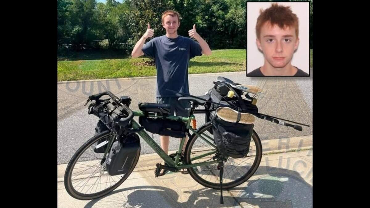 The St. Lucie County Sheriff’s Office’s announced a statewide missing person alert on Tuesday, June 16, 2026, for an 18-year-old, who was biking from Jacksonville to the Florida Keys.