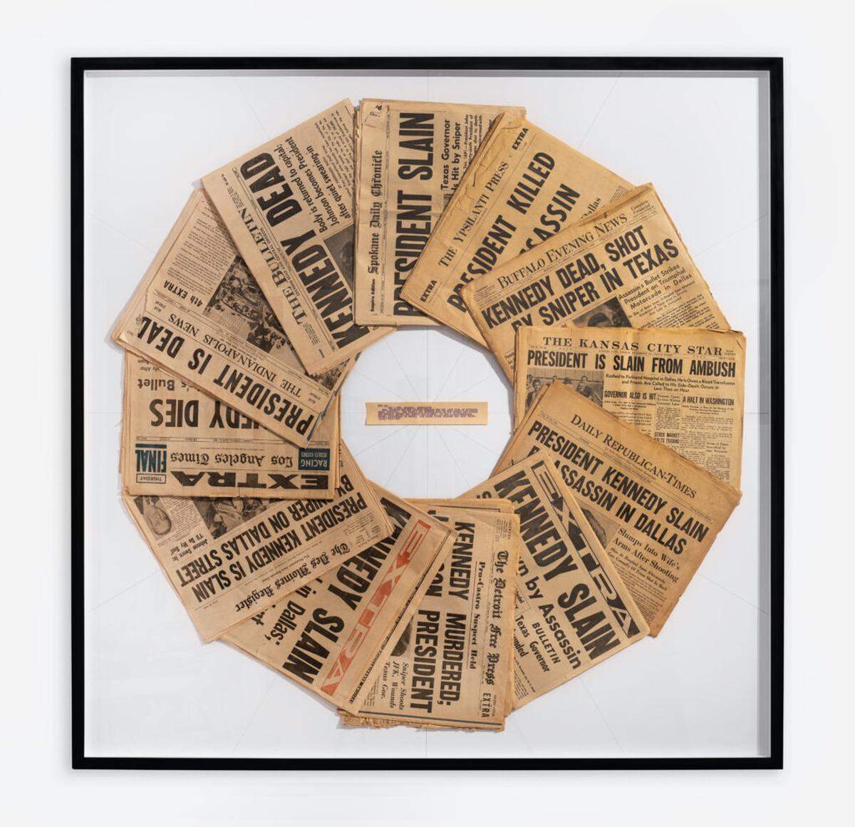 It took three years to acquire the pieces that make up the John F. Kennedy assassination collection.