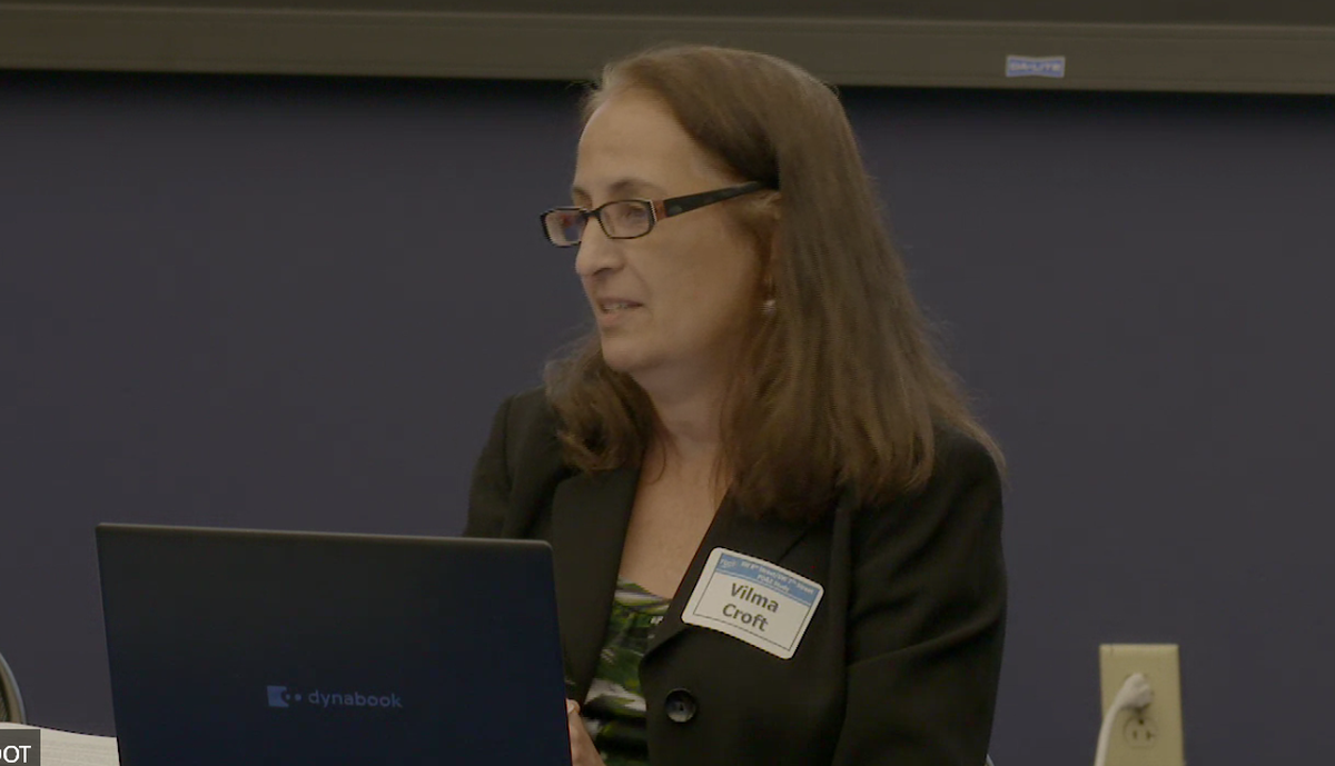 Planning Manager Vilma Croft fielded questions from Miami residents who showed support for the creation of bike-only lanes connecting Little Havana and Brickell in Miami.