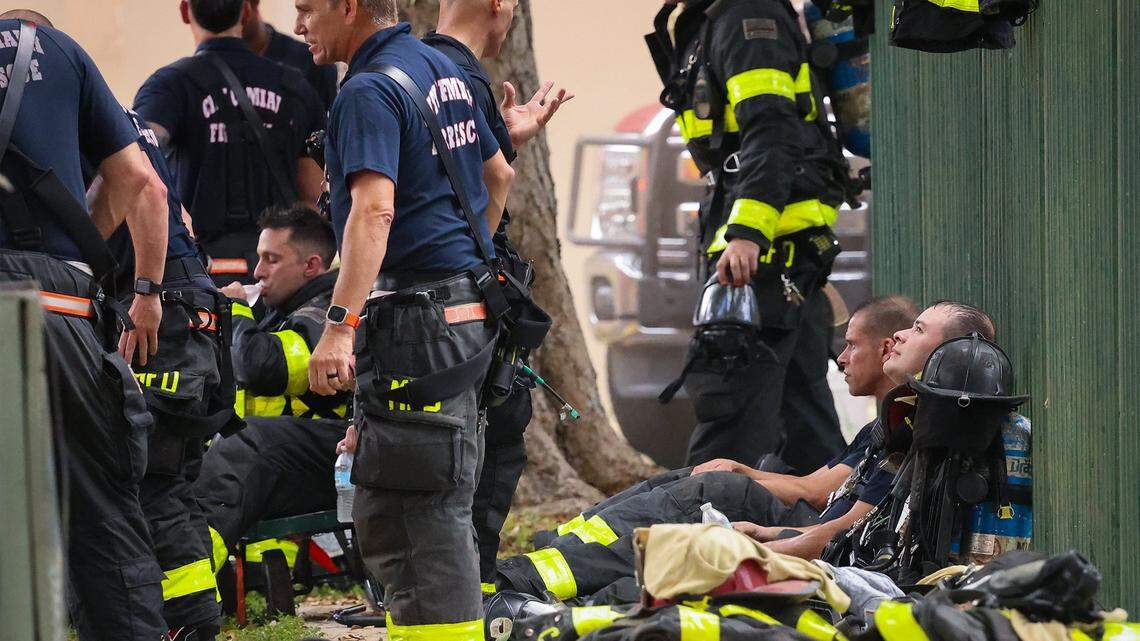 ‘Imminent risk of collapse.’ Miami apartment complex charred by fire to be demolished