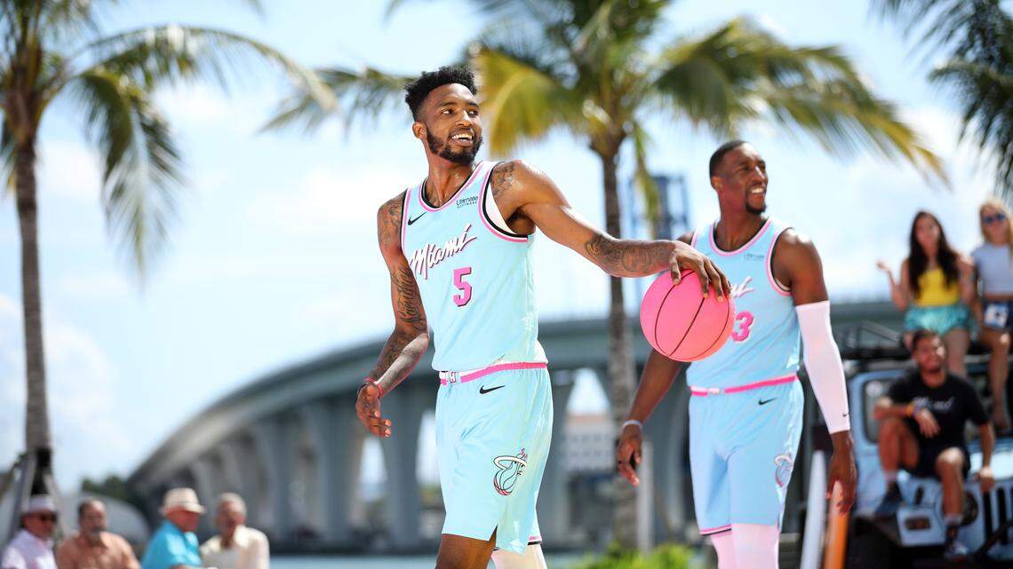 miami heat new vice jersey