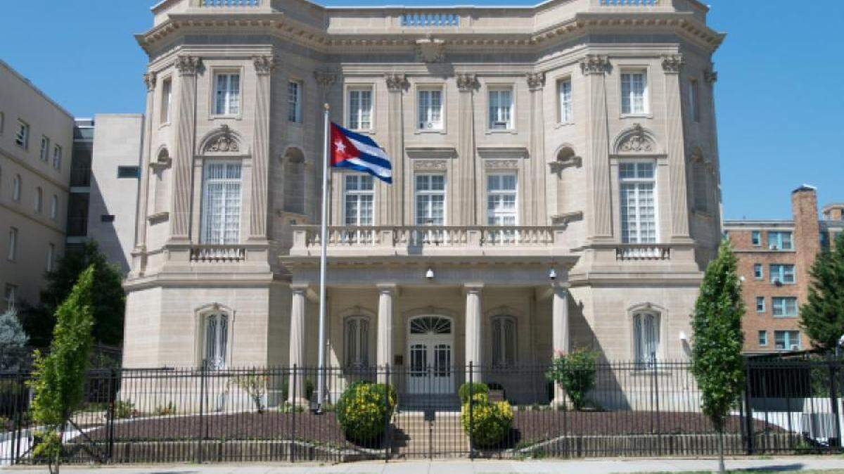 The Cuban embassy in Washington, D.C. Source: Cuban Foreign Ministry