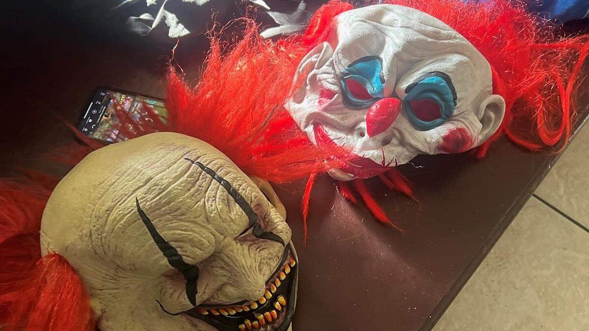 Some of the suspects wore clown masks during the home invasion, according to detectives.