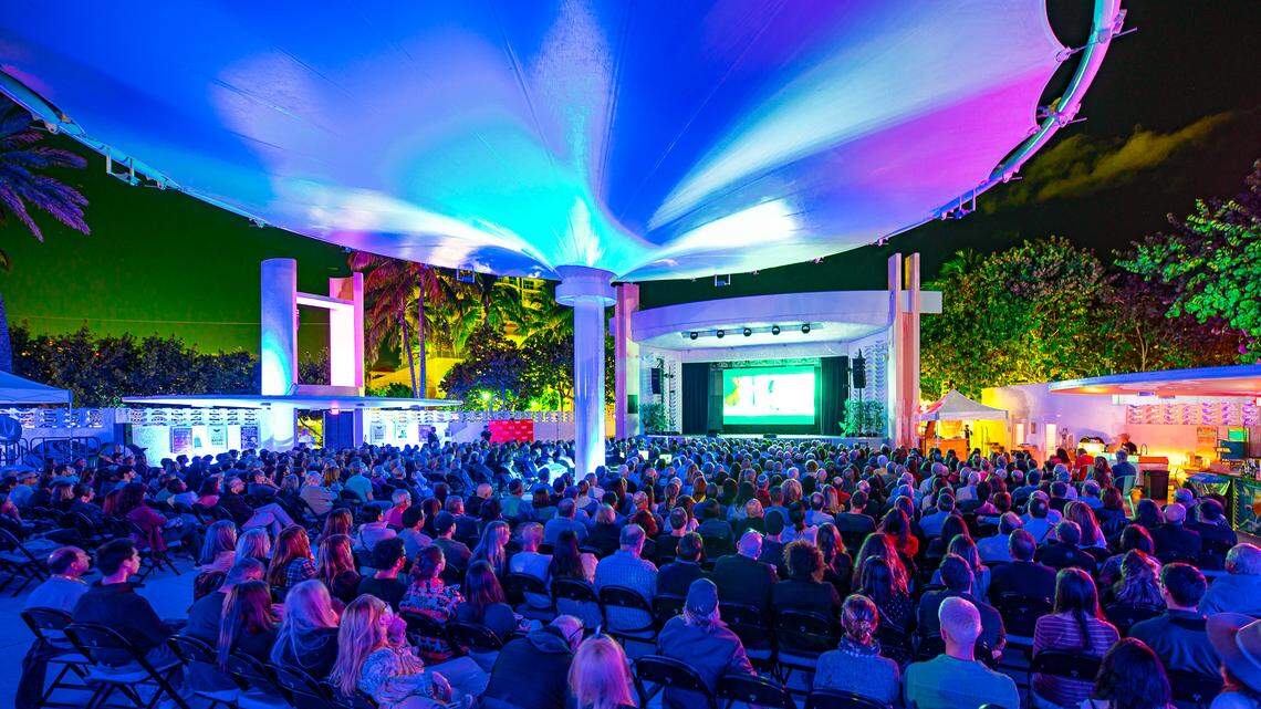 The Miami Jewish Film Festival hosts its opening night in 2023 at the Miami Beach Bandshell. The festival returns on January 9, 2025.