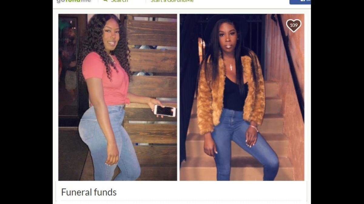 The gofundme page for the funeral of sisters Stephanie and Joanna Telmusme, killed Sunday in Liberty City.