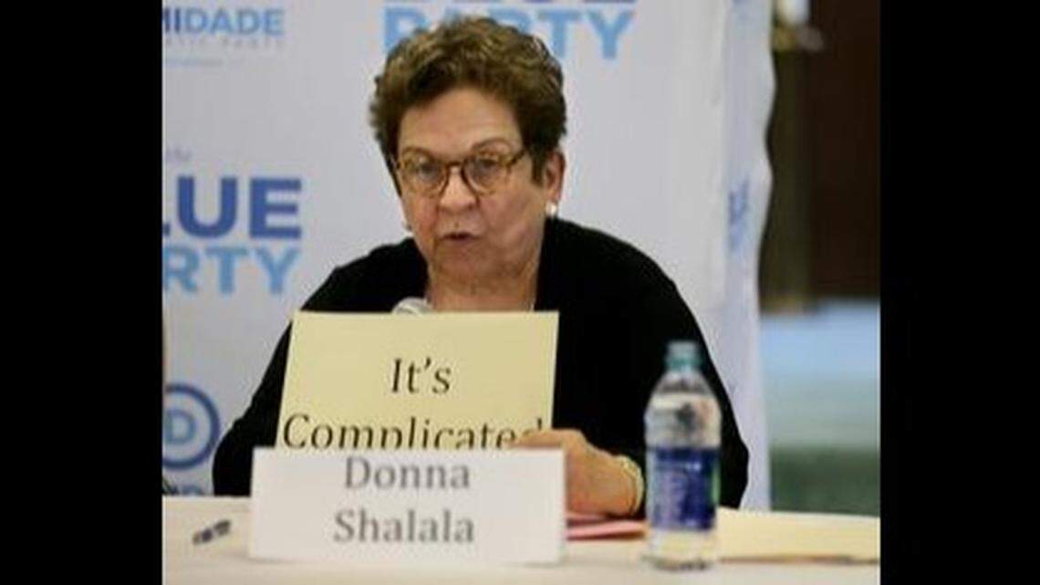 Democratic candidate Donna Shalala