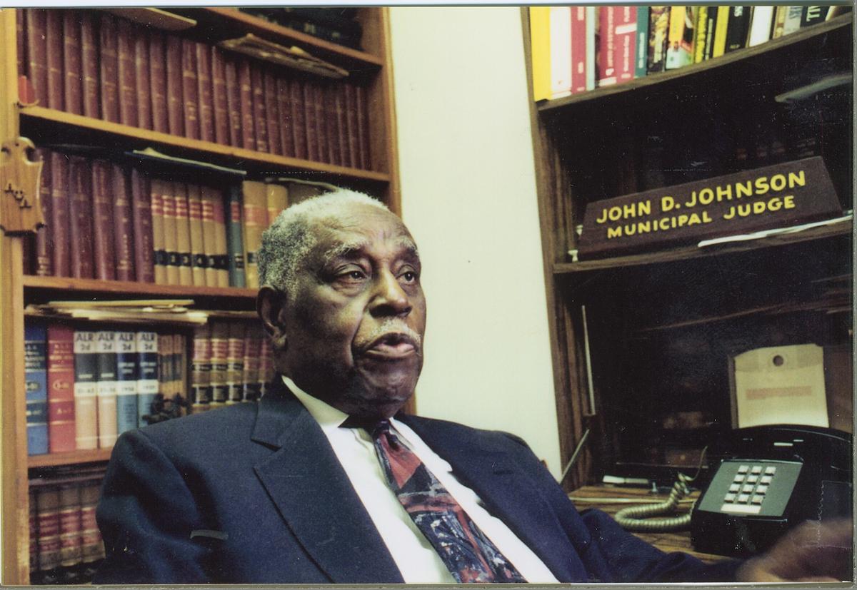 Retired Miami-Dade Judge John D. Johnson, 95, then the oldest living black attorney in the state of Florida.