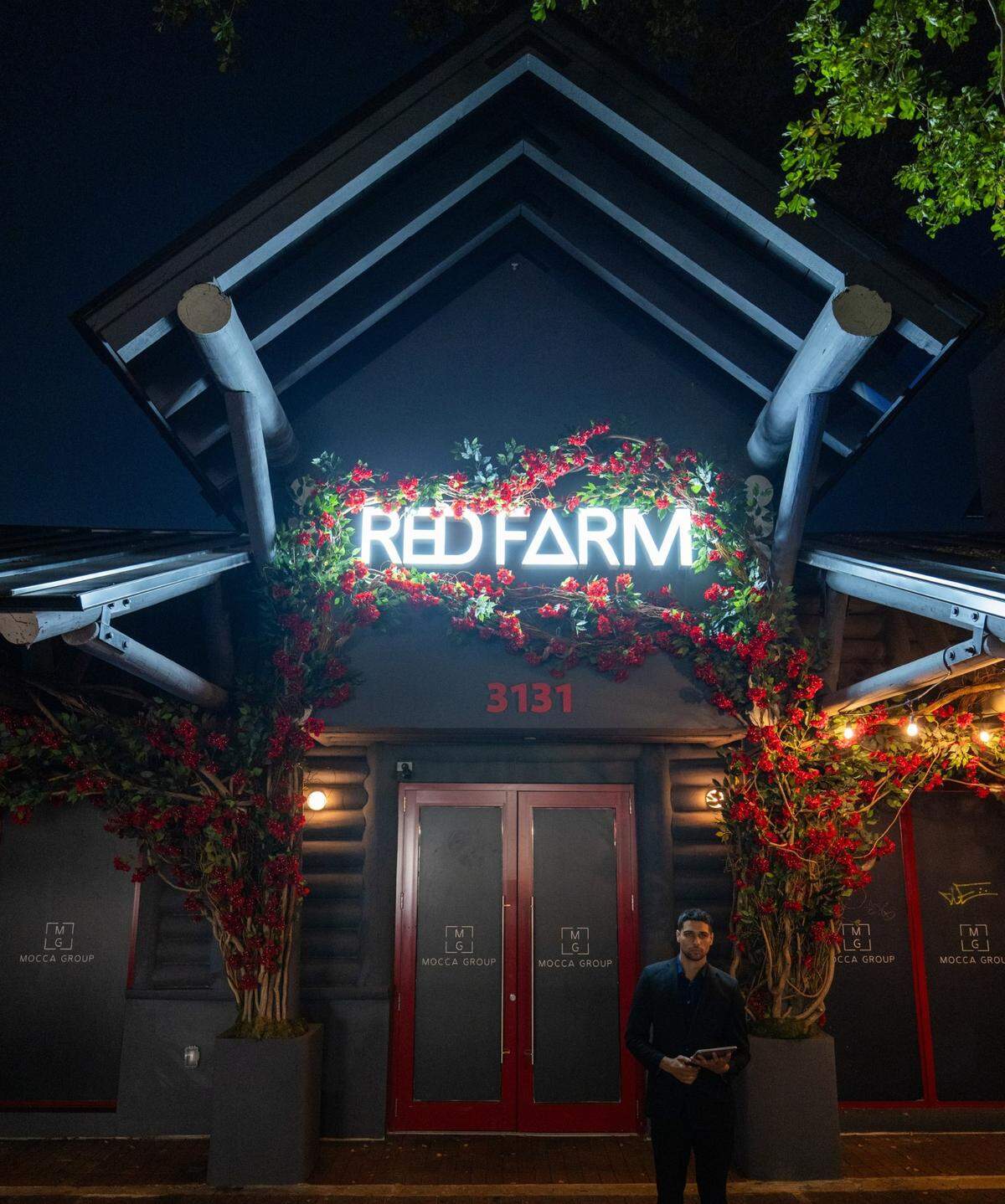 The exterior of the Chinese restaurant RedFarm from New York, now open in Coconut Grove.