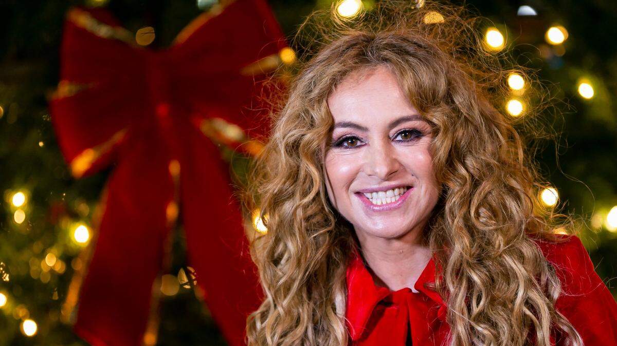 Mexican singer-songwriter Paulina Rubio attends a holiday tree lighting ceremony in downtown MiamiÕs Bayfront Park on Monday, December 7, 2020. The tree, created by Christmas Designers, Inc., is an artificial, 50-foot Rocky Mountain Pine Tree adorned with a custom lighting package. It will stay lit every night and remain in the park through the New Year.