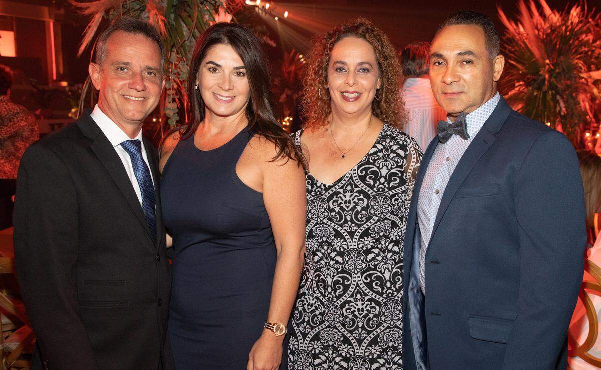 Frank Ycasa, Yudith Ycasa, Maggie and Lazaro Gonzalez