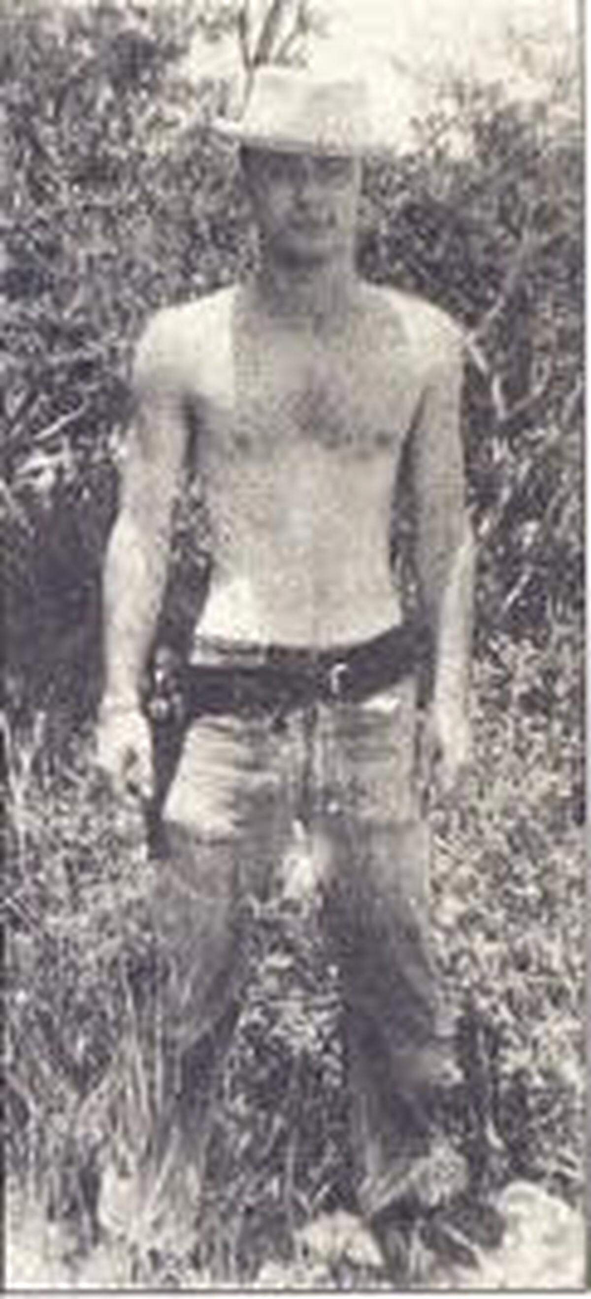 An undated photo shows former Monroe County Sheriff Rick Roth at a shooting range in Boot Key.