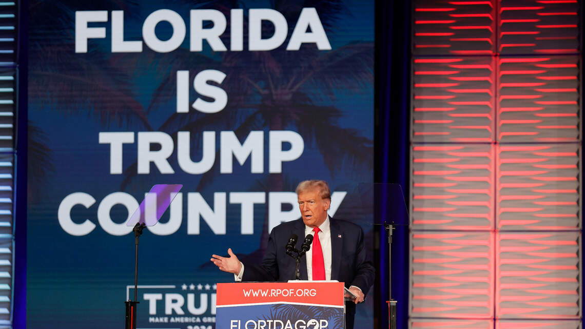 Trump bullish in DeSantis’ home turf + Lawmakers return to Tallahassee + Miami prepares for GOP presidential debate
