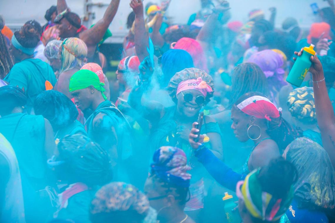 J’ouvert, Miami Carnival at Miami-Dade County Fair Expo) on Saturday October 8th., 2022.