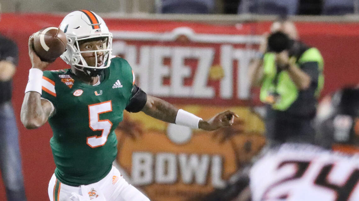 FAU football preview: Former UM QB N’Kosi Perry named starter after unique competition