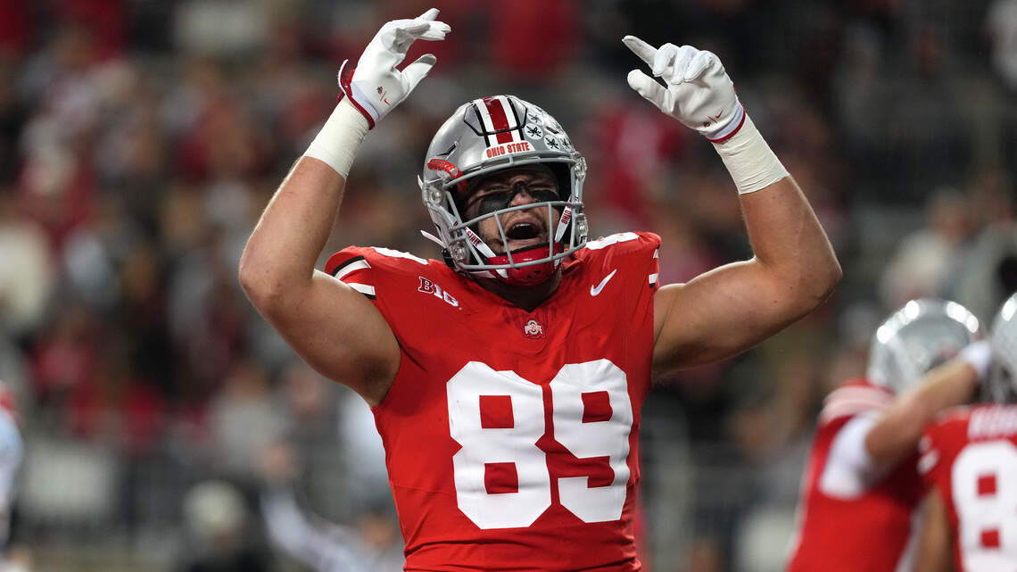 Dolphins select tight end Kacmarek with 87th overall pick