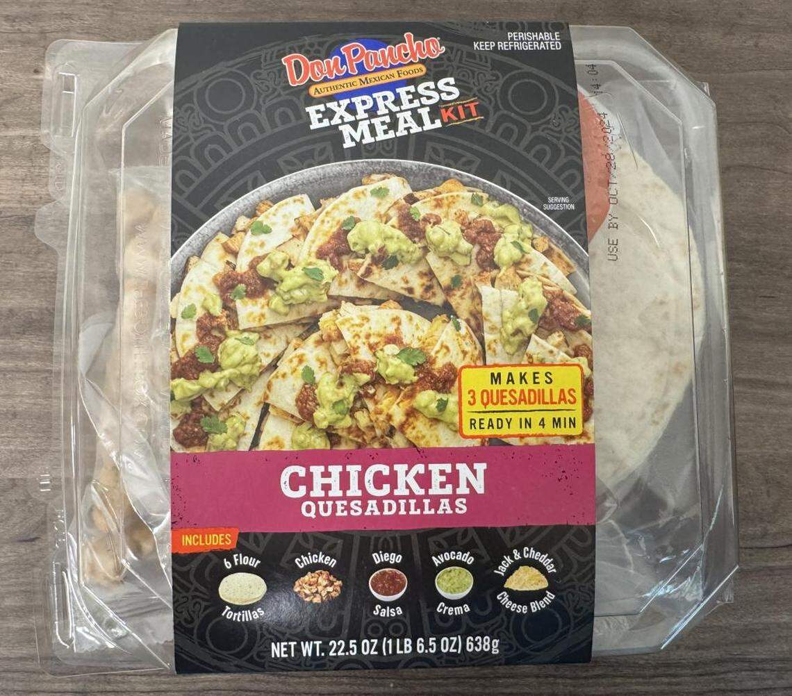 Don Pancho Express Meal Kit Chicken Quesadillas