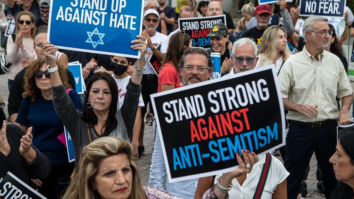 For the first time since the COVID-19 pandemic began in March 2020, religious leaders, politicians and community members gathered at the Holocaust Memorial in Miami Beach in June 2023 to denounce anti-Semitism and hate of any kind.