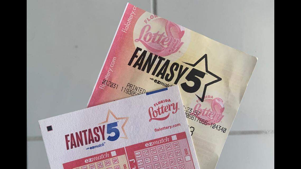 The Fantasy 5 ticket is worth $111,834.05, Florida Lottery officials say.