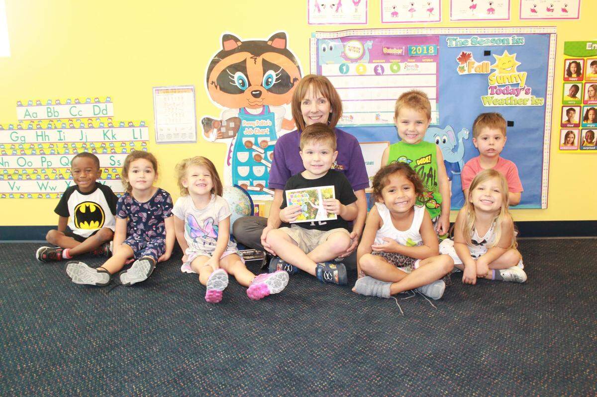 Preschoolers in Liz Thoreson’s class at The Learning Center participate in the ‘Bubbles’ Road to Wishes’ fund-raising event to support children diagnosed with critical illnesses.