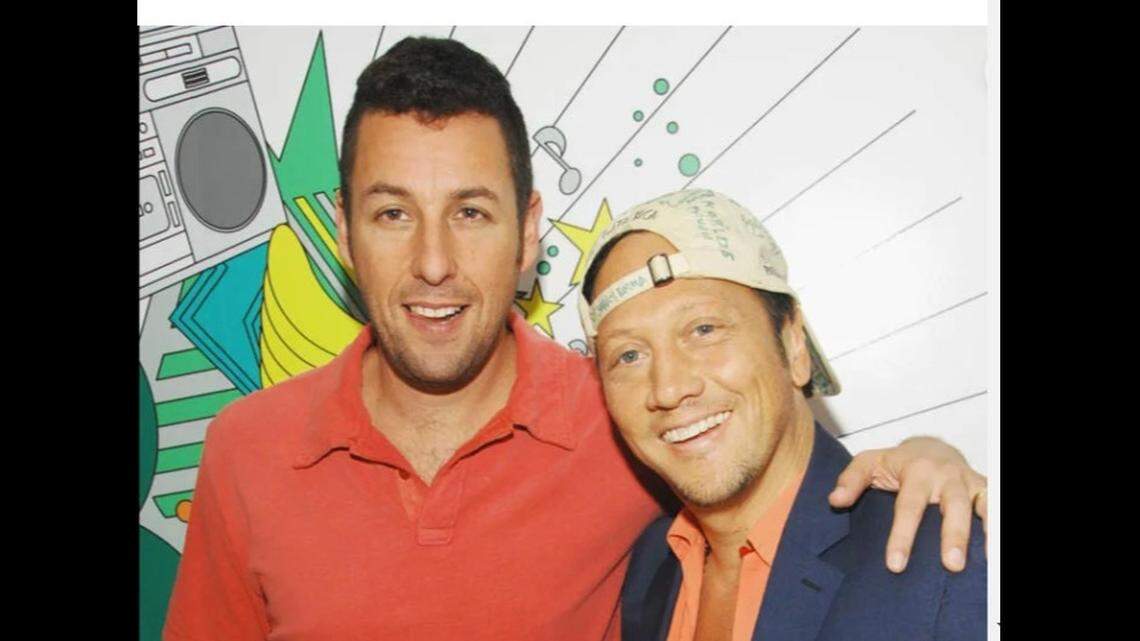 Adam Sandler and Rob Schneider