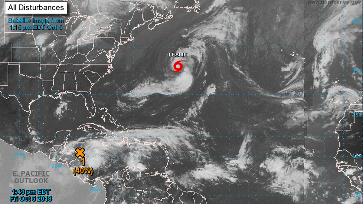 Meteorologists are watching a tropical disturbance near the eastern coast of Honduras that’s moving in Florida’s direction.