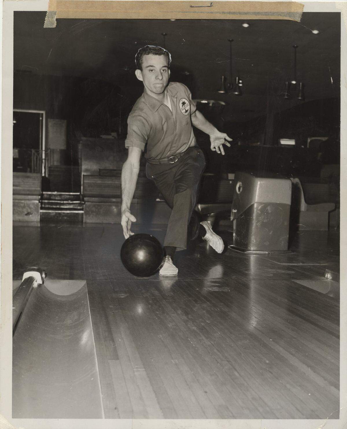 In 1967, Richard Canicatti at Coliseum Lanes.