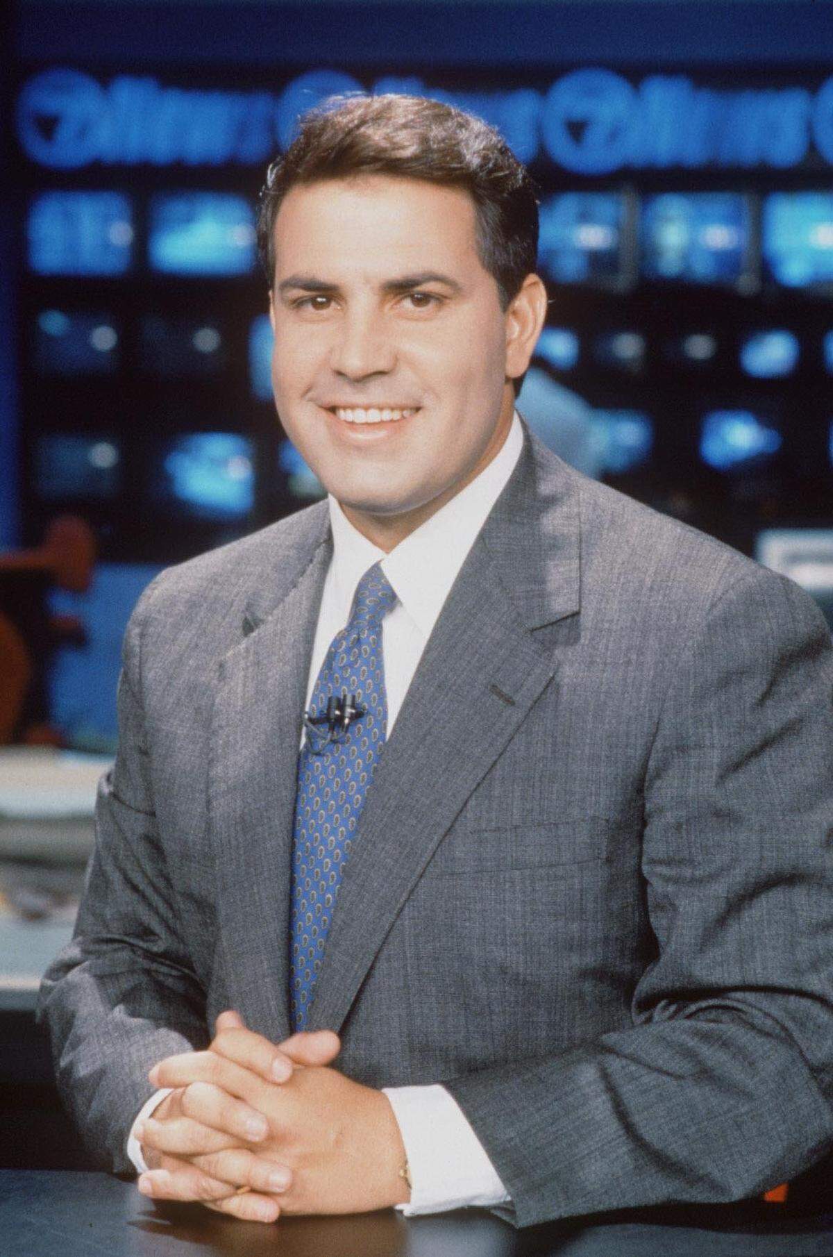 Rick Sanchez was a news anchor at WSVN Channel 7 in the 1980s.