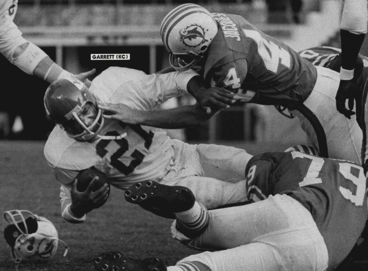 On Dec. 11, 1966, the Miami Dolphins play the Kansas City Chiefs.